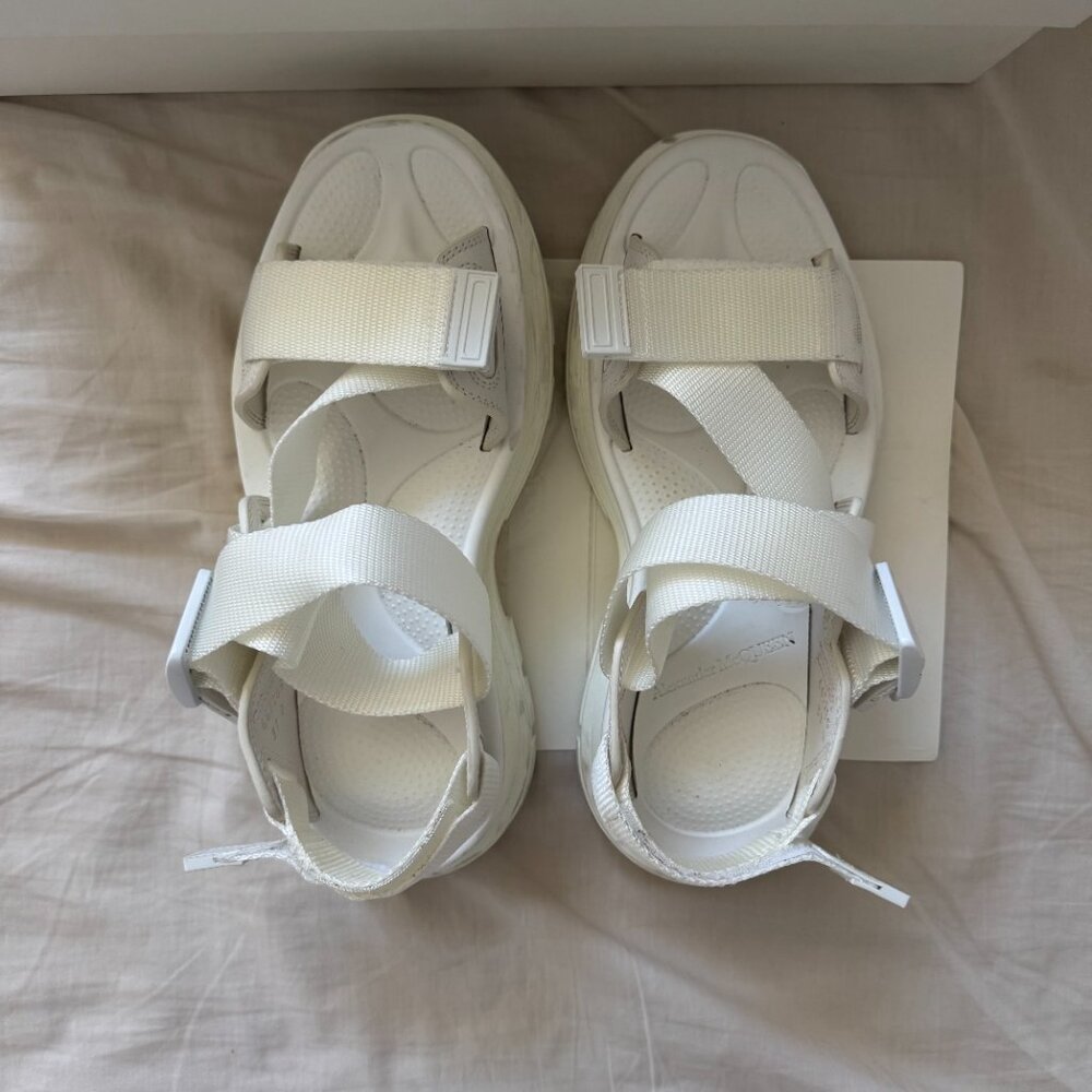 Alexander Mcqueen Scarpa Tessuto S. Gomma Sandals